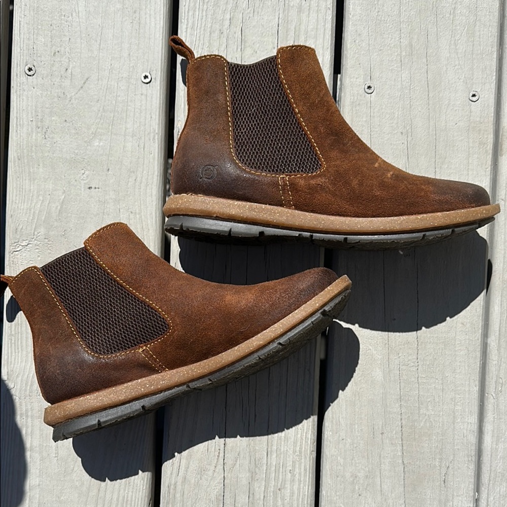 Born Talyn Ankle Boot (Women’s 8.5/39)
Glazed Ginger Distressed Leather